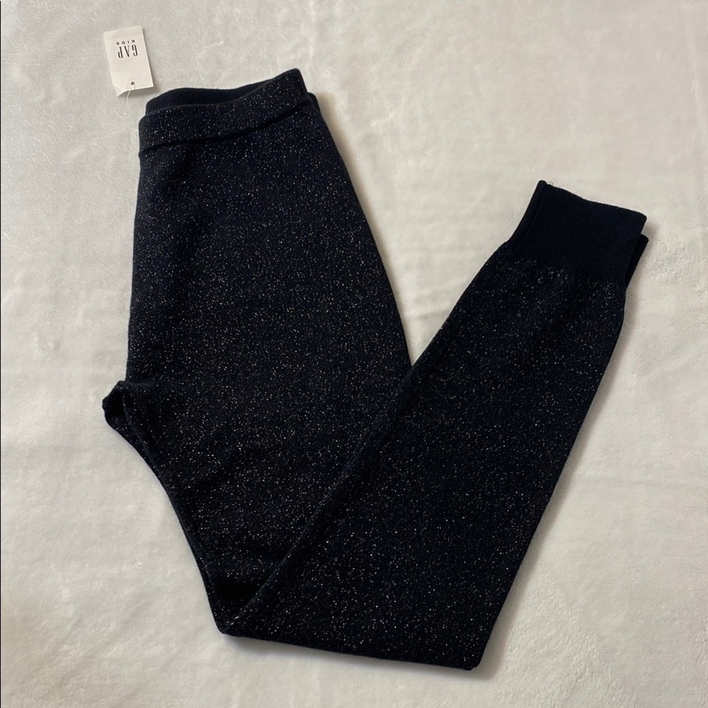 GAP Kids Black Sparkle Leggings